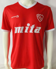 1985/86 Atlético Independiente Home Red Retro Soccer Jersey