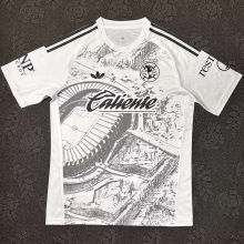 2025/26 Club AmericaWhite Fans Soccer Jersey