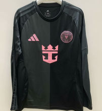 2025/26 Inter Miami Away Black Long Sleeve Fans Jersey