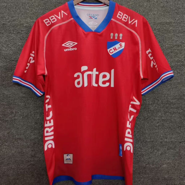 2025/26 Uruguay Nacional Club Away Red Fans Jersey 乌拉圭民族