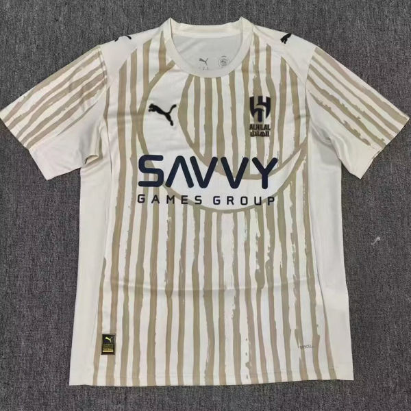 2025/26 Al Hilal SFC Away White Fans Jersey 利雅得新月