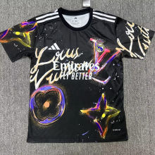 2025 RM Special Edition Black Fans Soccer Jersey
