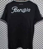 2025 Monchengladbach Special Edition Black Fans Soccer Jersey