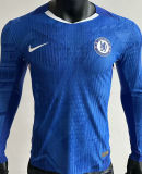 2025/26 CFC Home Blue Player Version Long Sleeve Soccer Jersey