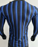 2025/26 In Milan Home Player Version Long Sleeve Soccer Jersey