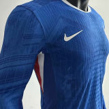 2025/26 CFC Home Blue Player Version Long Sleeve Soccer Jersey