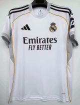 2025/26 RM Home White Fans Soccer Jersey
