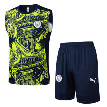 2025/26 Man City  Vest Training Jersey(A Set)