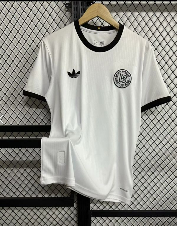 Copy 2025 Germany Retro Style White Fans Jersey