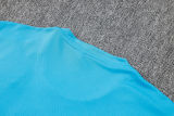 2025/26 Man City Blue Vest Training Jersey(A Set)
