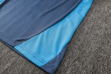 2025/26 Man City Sapphire Blue Training Jersey(A Set)