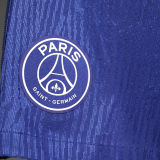 2024/25 PSG 4TH Blue Player Version Shorts Pants 球员版