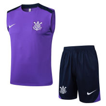 2025/26 Corinthians Purple Vest Training Jersey(A Set)