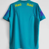 2021/22 Brazil Light Blue Soccer Jersey 圆领