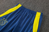 2025/26 AA Yellow Hoody Thickened Fluff Zipper Jacket Tracksuit