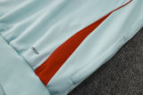 2025/26 Spain Light Green Hoody Thickened Fluff Zipper Jacket Tracksuit
