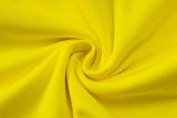 2025/26 AA Yellow Hoody Thickened Fluff Zipper Jacket Tracksuit