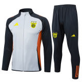 2025/26 Benfica Grey Jacket Tracksuit
