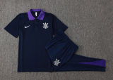 2025/26  Corinthians Sapphire Blue POLO Training Tracksuit
