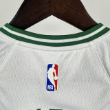 Celtics QUETA #88 White Kids NBA Jersey 热压
