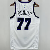 Lakers DONCIC #77 White City Edition NBA Jerseys