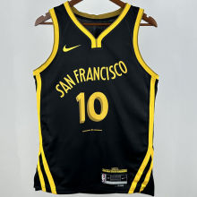 2025 Warriors BUTLER III #10 Black NBA Jerseys
