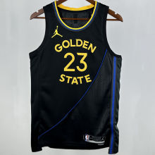 2025/26 Warriors GREEN #23 Black NBA Jerseys