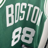 Celtics QUETA #88 Green Kids NBA Jersey 热压