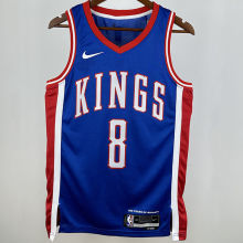 2025/26 Kings LAVINE #8 Blue City Edition NBA Jerseys