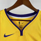 Lakers DONCIC #77 Yellow NBA Jerseys