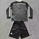 2014/15 RM Black Dragon Retro Kids Long Sleeve Soccer Jersey