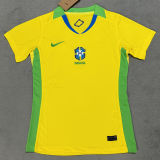 2025/26 Brazil Home Yellow Women Soccer Jersey  女