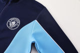 2025/26 Man City Sapphire Blue Windbreaker （A Set）