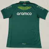 2025 Aston Martin F1 Green Team T-Shirt   (有拉链 阿斯顿马丁)