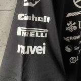 2025 Mercedes AMG Petronas F1 Black Team T-Shirt  圆领