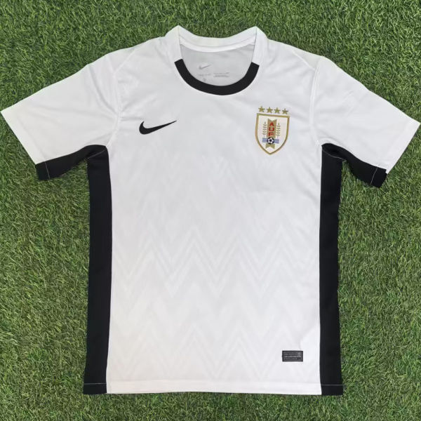 2025/26 Uruguay Away White Fans Jersey 乌拉圭