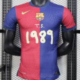 2024/25 BA Home 1989 Player Version Soccer Jersey 胸前新广告