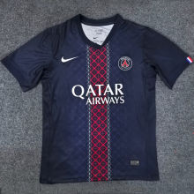 2025/26 PSG Home Blue Fans Soccer Jersey