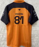 2025 McLaren F1 #81 POLO Team T-Shirt  有领 81 号  (迈凯伦)
