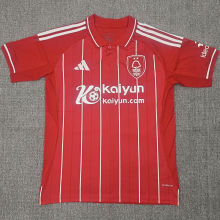 2025/26 Nottingham Forest Home Red Fans Soccer Jersey