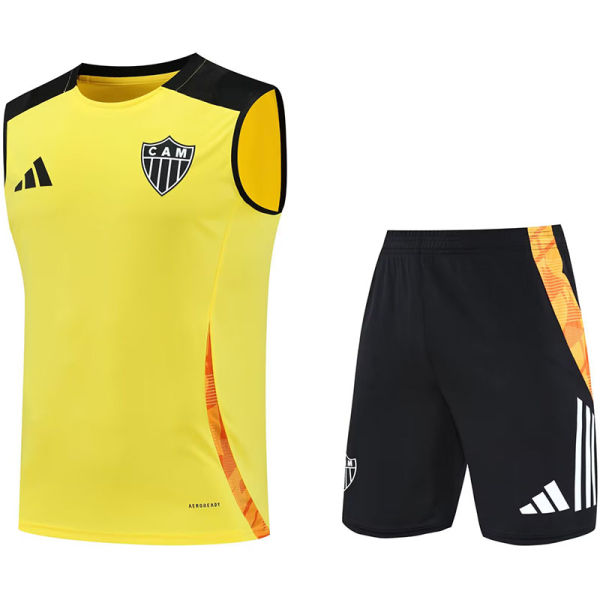 2025/26 AT Mineiro Yellow Vest Training Jersey(A Set)