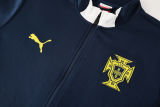 2025/26 Portugal Sapphire Blue Jacket Tracksuit