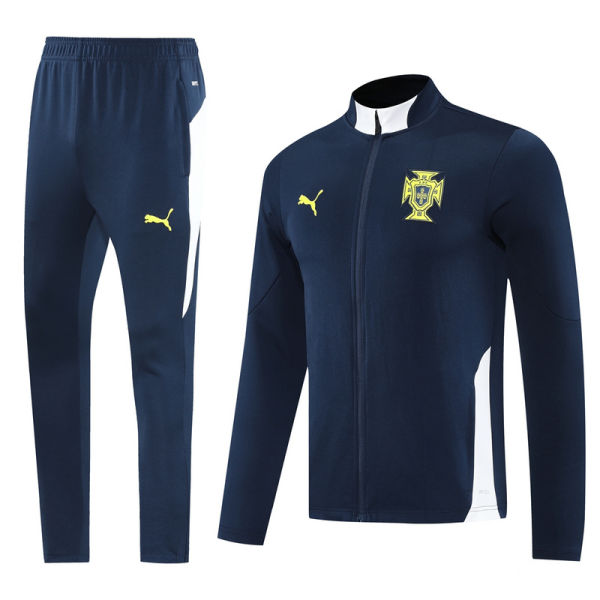 2025/26 Portugal Sapphire Blue Jacket Tracksuit