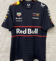 2025 Red Bull Racing F1 Black Team T-Shirt  圆领