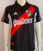 2000/2001 River Plate Third Black Retro Fans Soccer Jersey