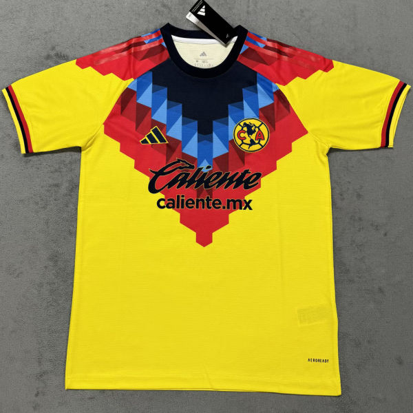 2025/26 Club America  Special Edition Yellow Fans Soccer Jersey