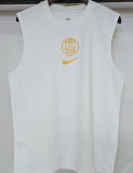 2025 PSG White Pure Cotton Vest Jersey