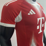 2025/26 BFC Home Red Player Version Soccer Jersey
