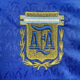 1994 Argentina Away Blue Retro Long Sleeve Soccer Jersey