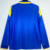 1995/96 JUV Away Blue Retro Long Sleeve Soccer Jersey